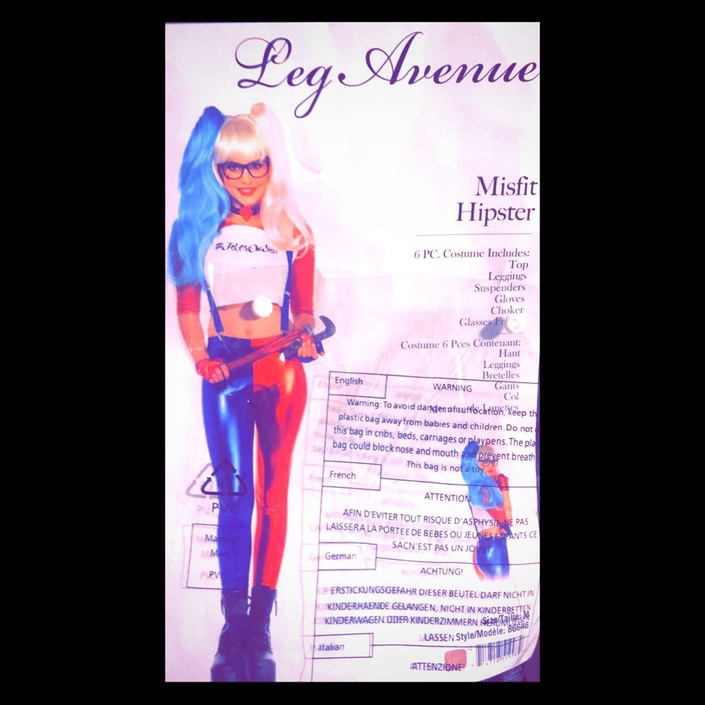Woman’s costume size medium